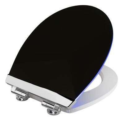 CORNAT WC-Sitz Black Shining